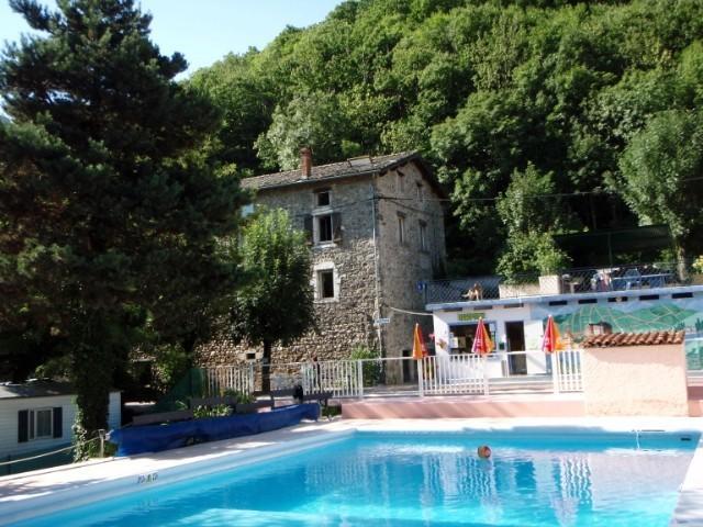 Hotel Camping La Bohème Tournon-sur-Rhone Esterno foto
