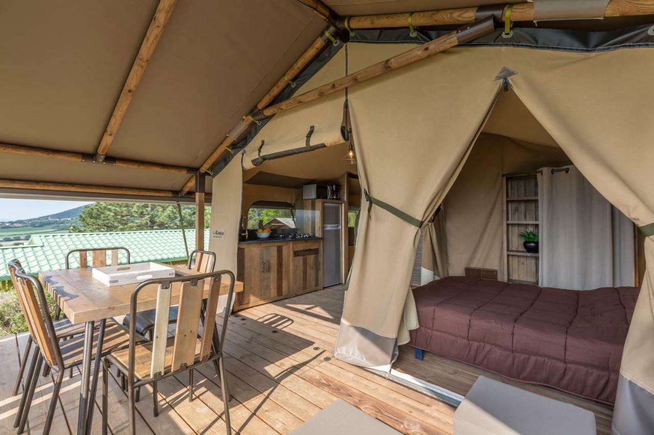Hotel Camping La Bohème Tournon-sur-Rhone Esterno foto