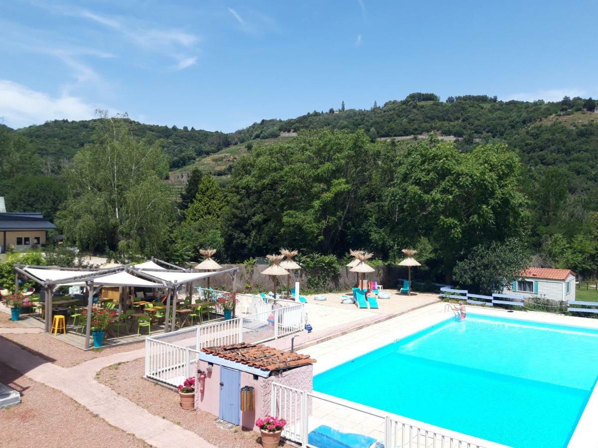 Hotel Camping La Bohème Tournon-sur-Rhone Esterno foto
